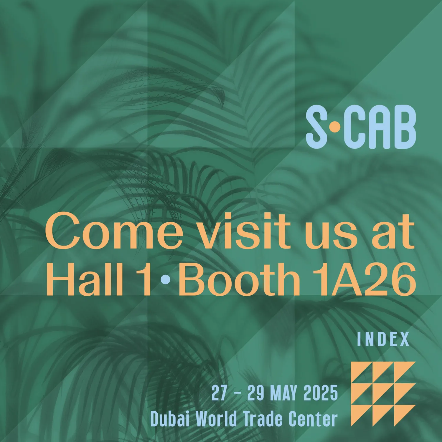image for INDEX Exhibition Dubai – 27-29 Mayo