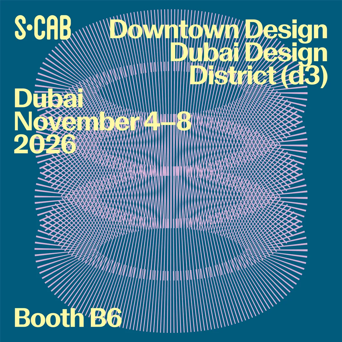 image for S•CAB a Downtown Design 2026